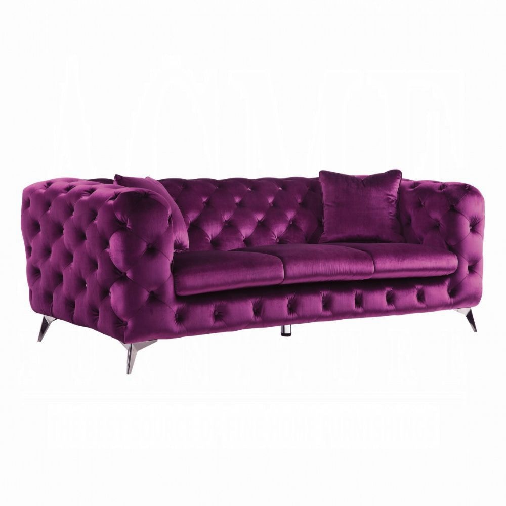 ACME Furniture | WINDANSOFA オットマン Acme Furniture Living Room Atronia Sofa 54905 - The