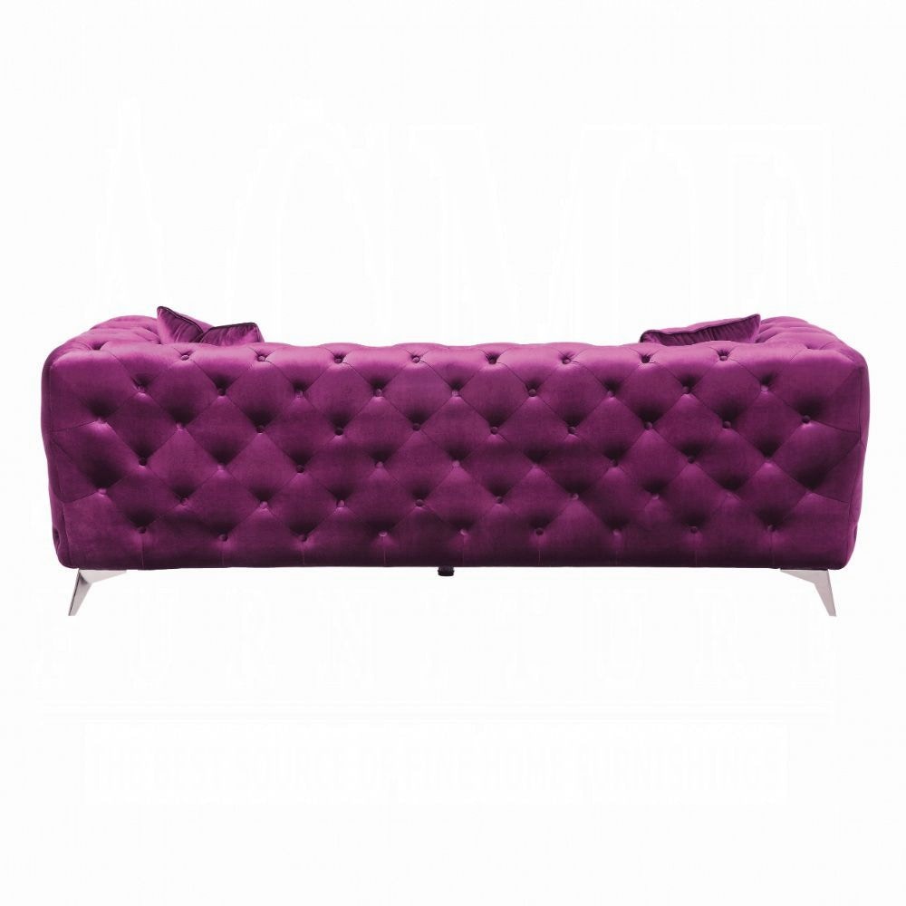 ACME Furniture | WINDANSOFA オットマン Acme Furniture Living Room Atronia Sofa 54905 - The
