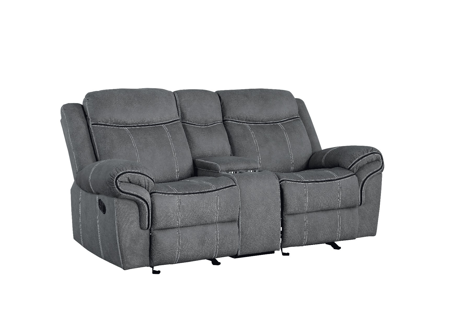  Zubaida Motion Loveseat and Console With USB 