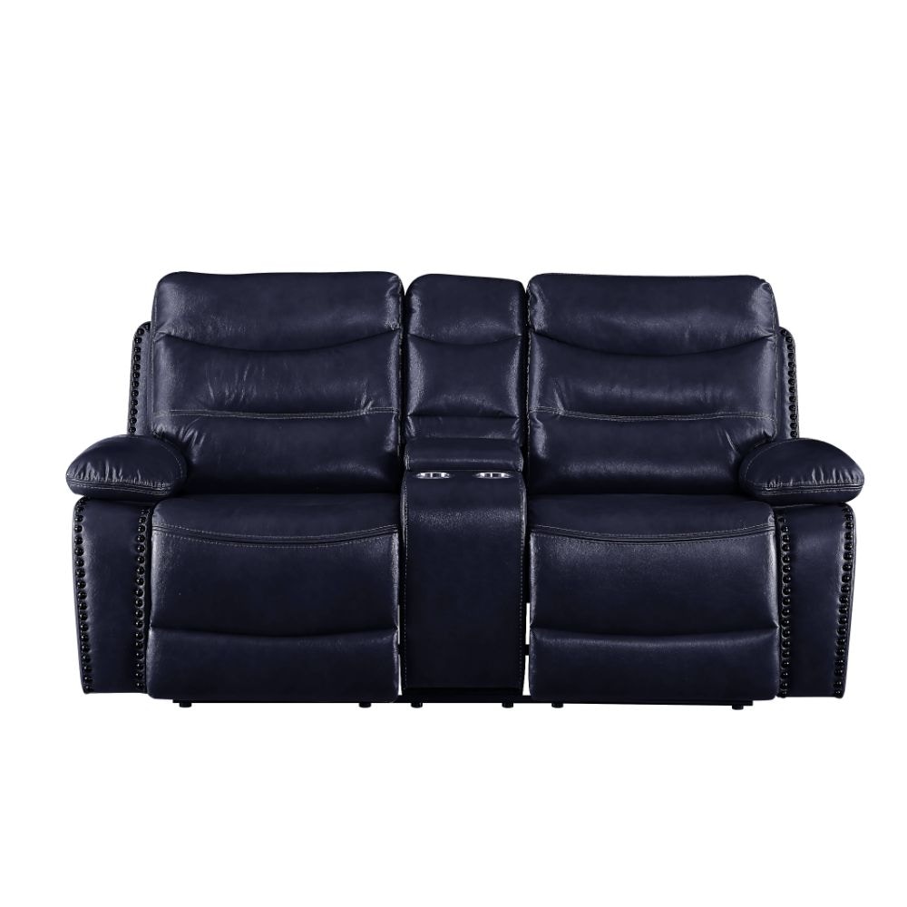  Aashi Motion Loveseat With Console 