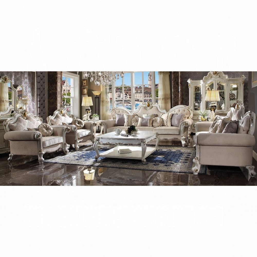  Picardy Oversized Sofa With 8 Pillows 