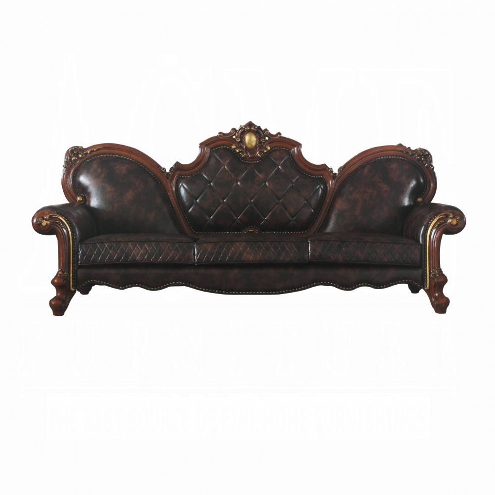  Picardy Oversized Sofa With 5 Pillows 