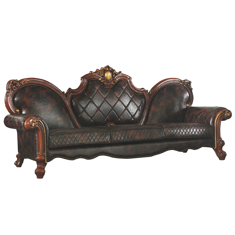  Picardy Oversized Sofa With 5 Pillows 