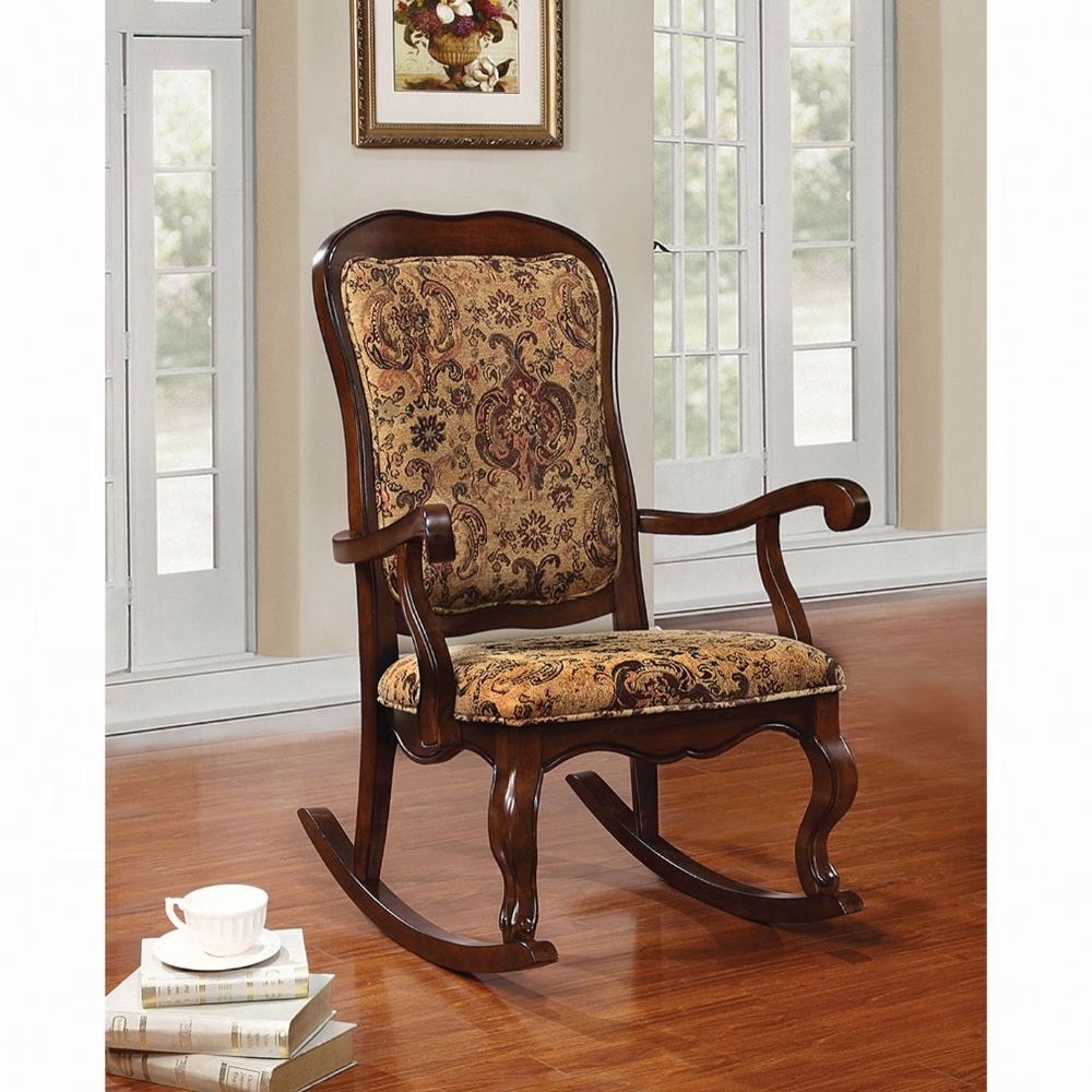acme furniture ハースラグ Acme Furniture Living Room Sharan Rocking Chair 59390 - Hi
