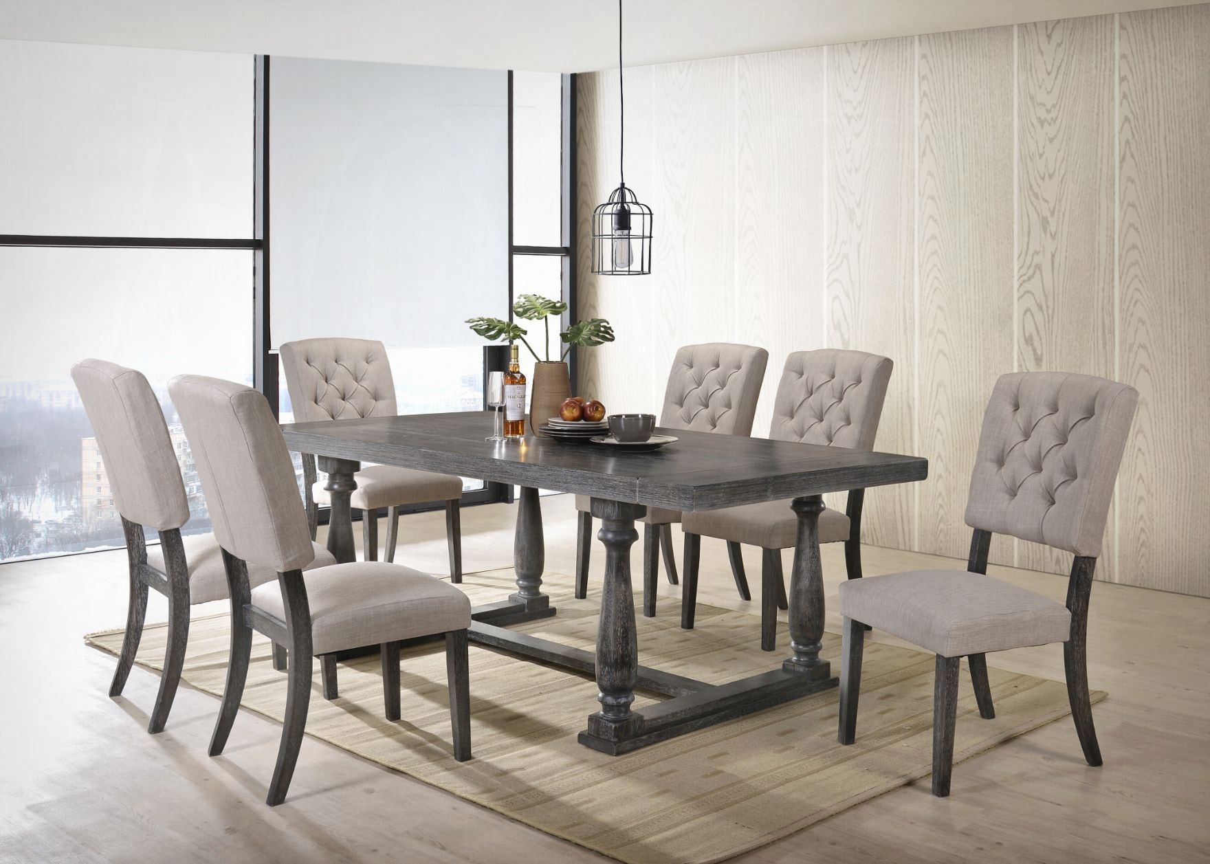 Acme Furniture Casual Dining Bernard Dining Table 66185 - Leon 