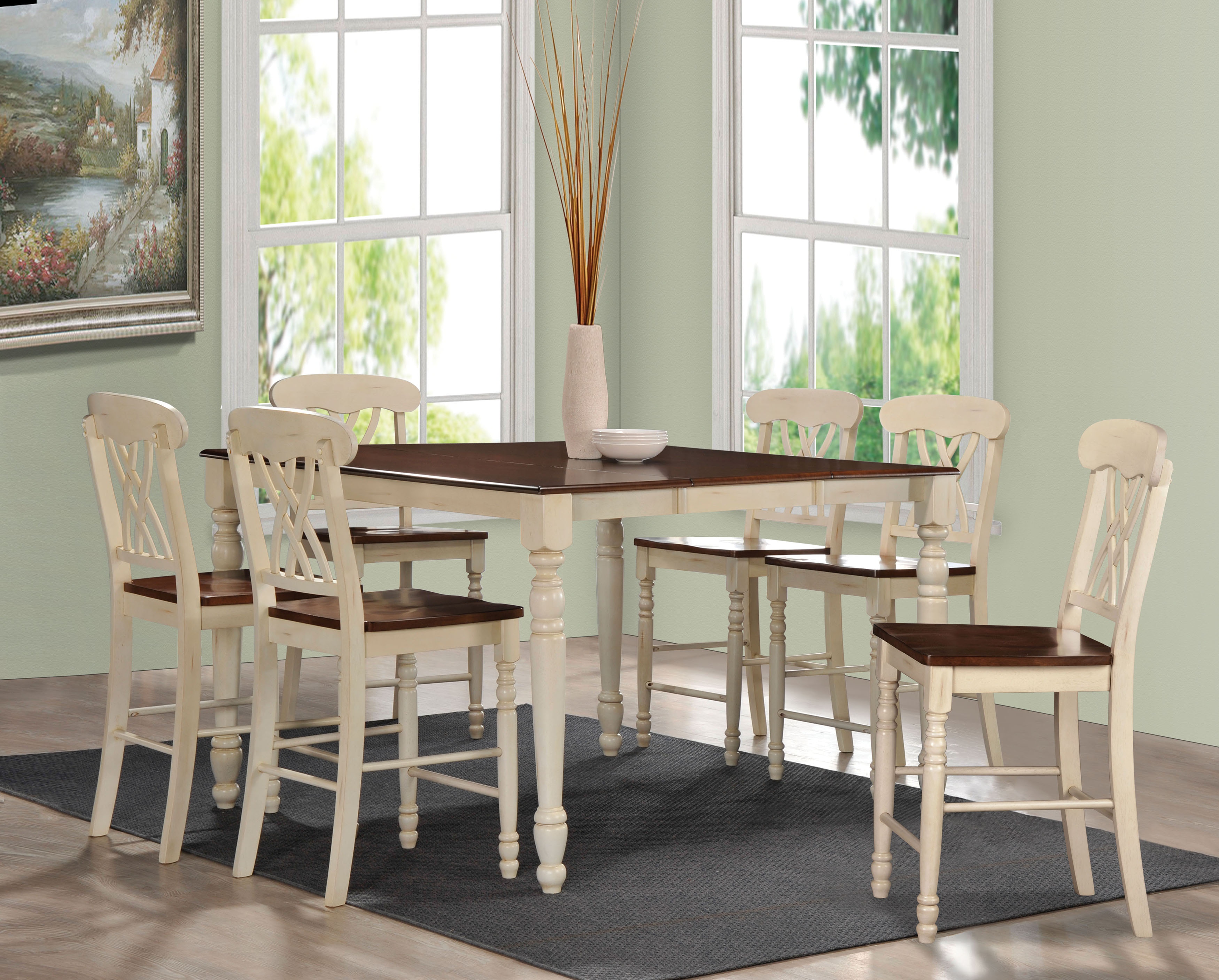 Acme Furniture Dining Room Dylan Counter Height Table 70430 The