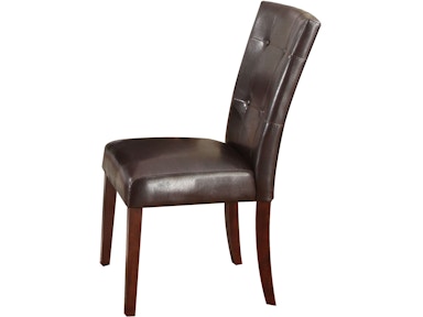 Acme Furniture Walnut Side Chair (Set of 2) 07054
