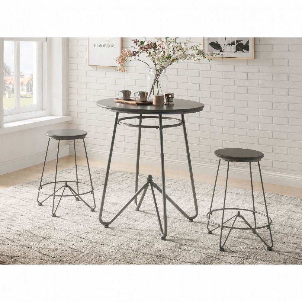  Nimai 3PC Pack Counter Height Table Set 