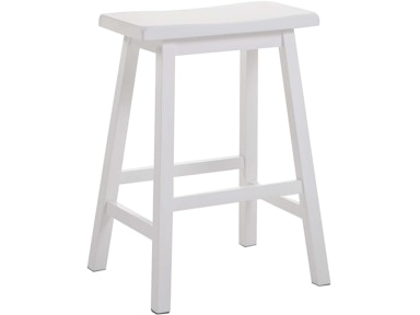Acme Furniture White Counter Height Stool (Set of 2) 07302