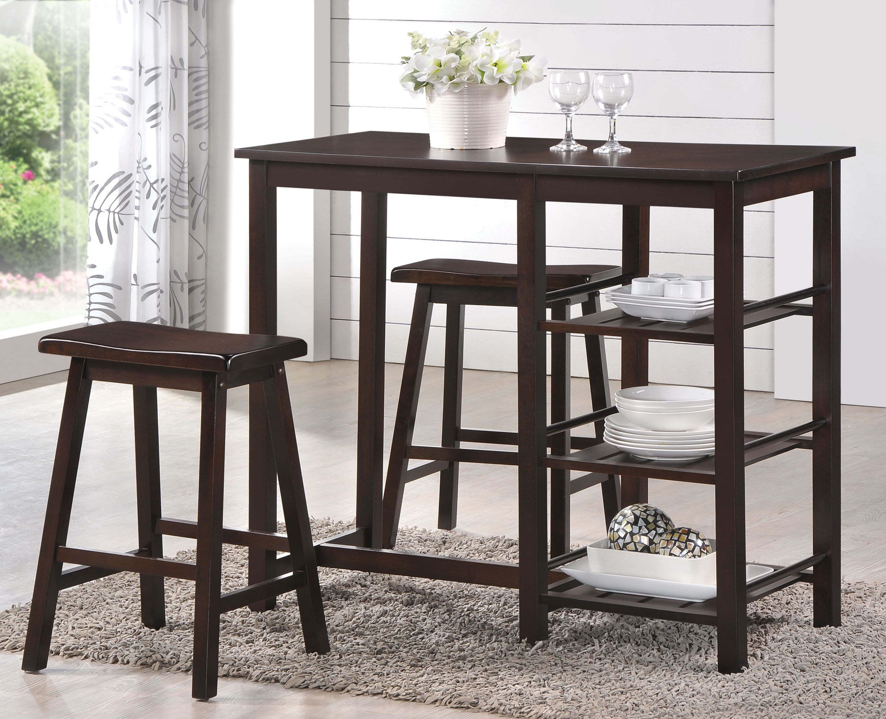  Nyssa 3PC Counter Height Set 