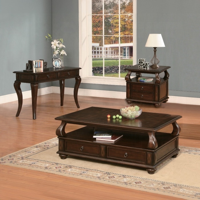 Acme Furniture Living Room Amado Coffee Table 80010 - Tar Heel