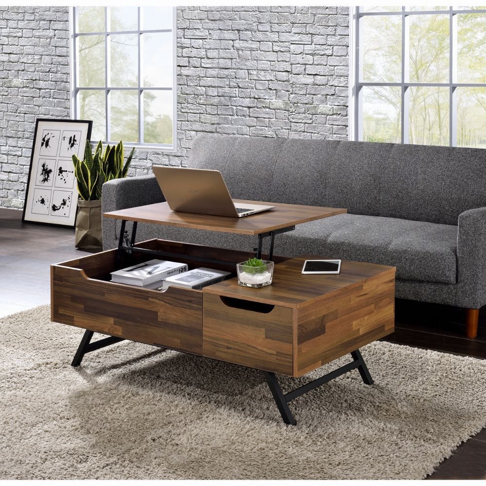 Acme Furniture Living Room Throm Coffee Table 83145 - Tar Heel