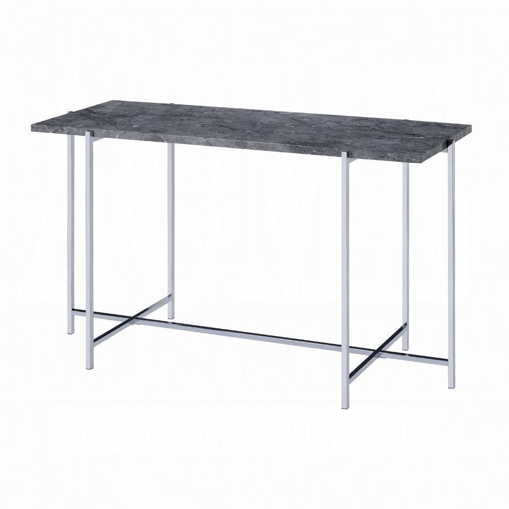 アクメACME Furniture TABLE / GRAY Amazon.com: ACME Rocky Dining Table - Gray Oak : Home & Kitchen