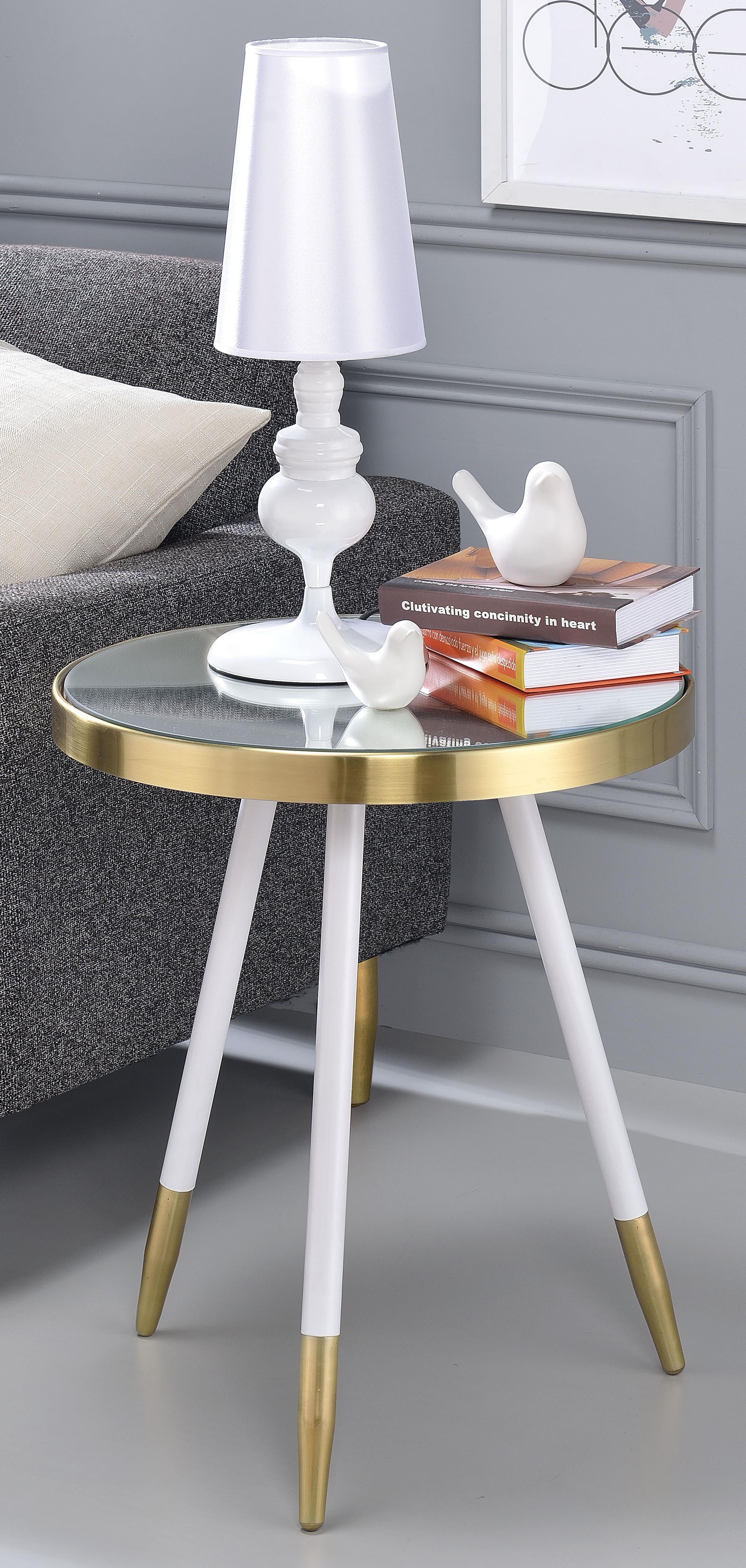 Hinoki Wood Side Table | Minimalist Wood Accent Table – The