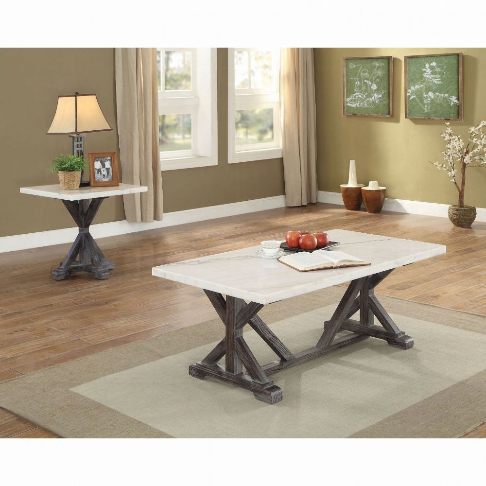 Acme Furniture Living Room Romina End Table 84547 - Leon Furniture