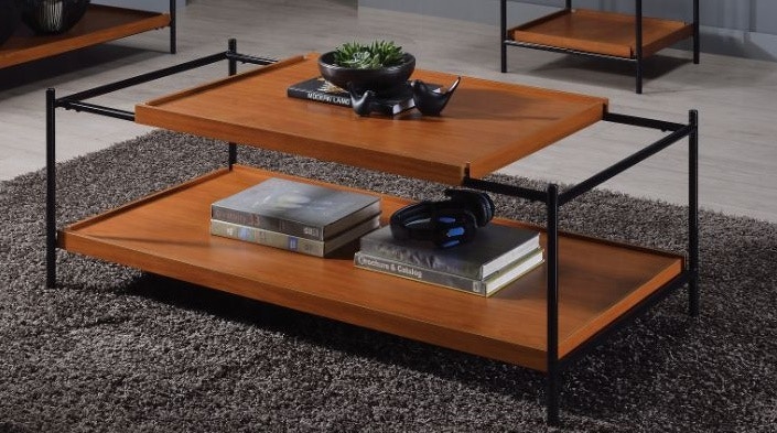 Acme Furniture Living Room Oaken Coffee Table 85675 - The