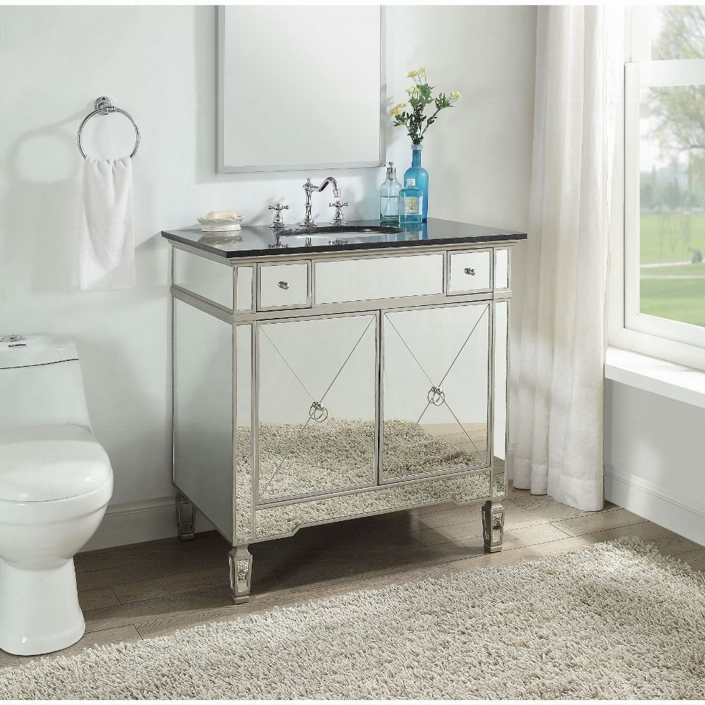 Acme Furniture Bathroom Furniture Atrian Sink Cabinet 90345 - Tar