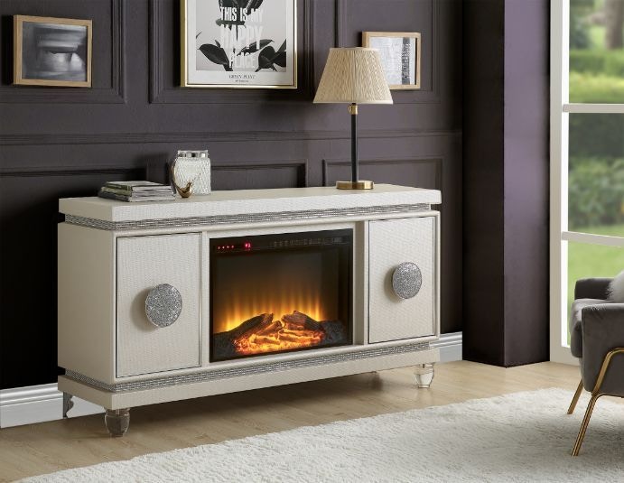 Acme Furniture Home Office Noralie Fireplace 90535 - Hi Desert Furniture -  Victorville, CA