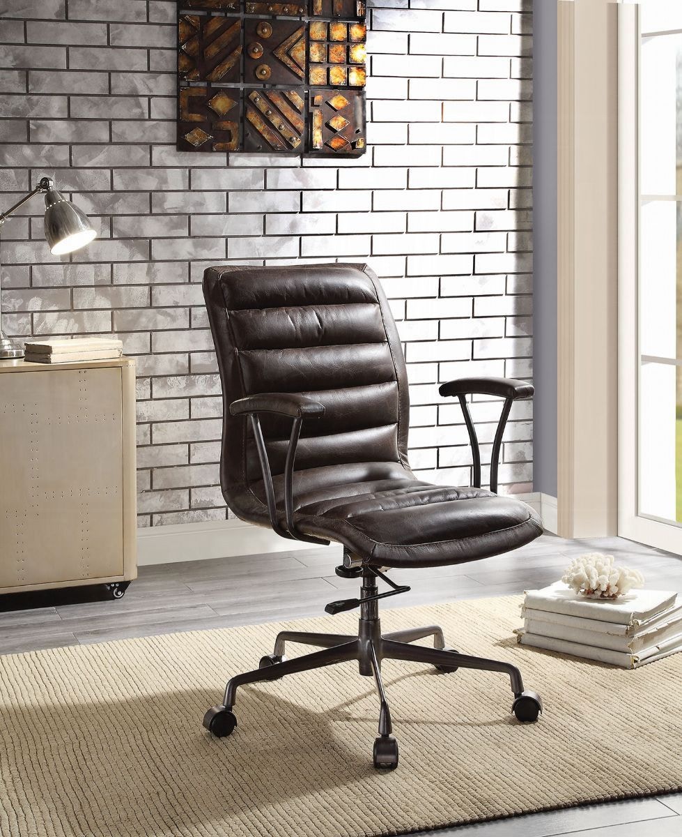 full grain office chair