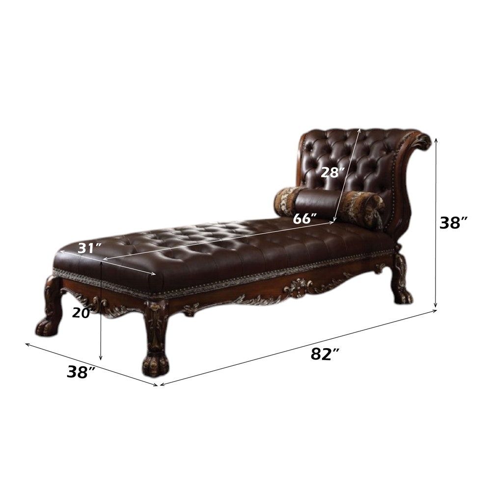  Dresden Chaise With Pillow 