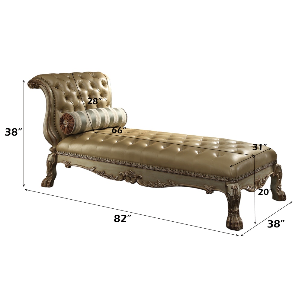  Dresden Chaise With Pillow 