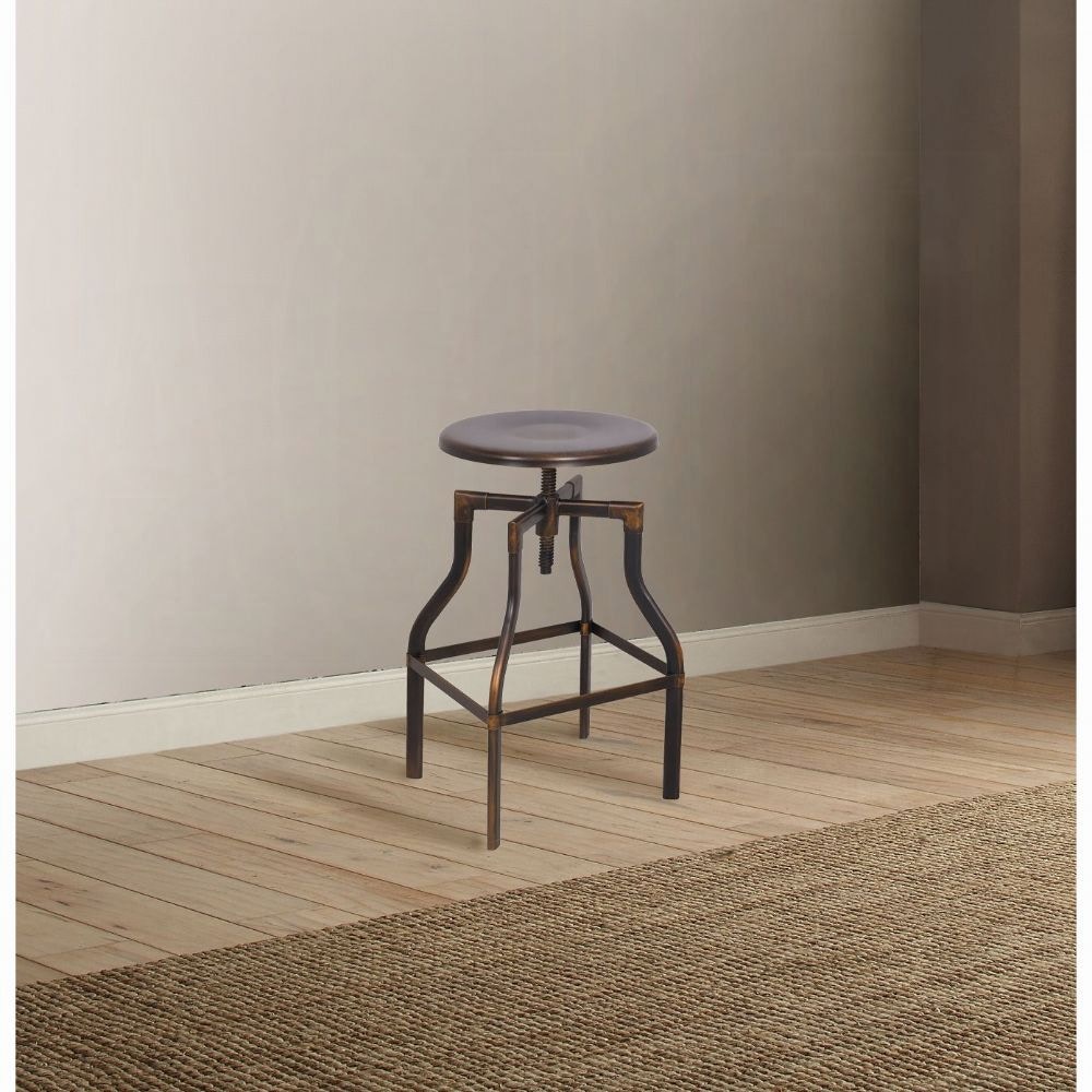 Acme Furniture Bar and Game Room Xena Stool 96638 - Tar Heel