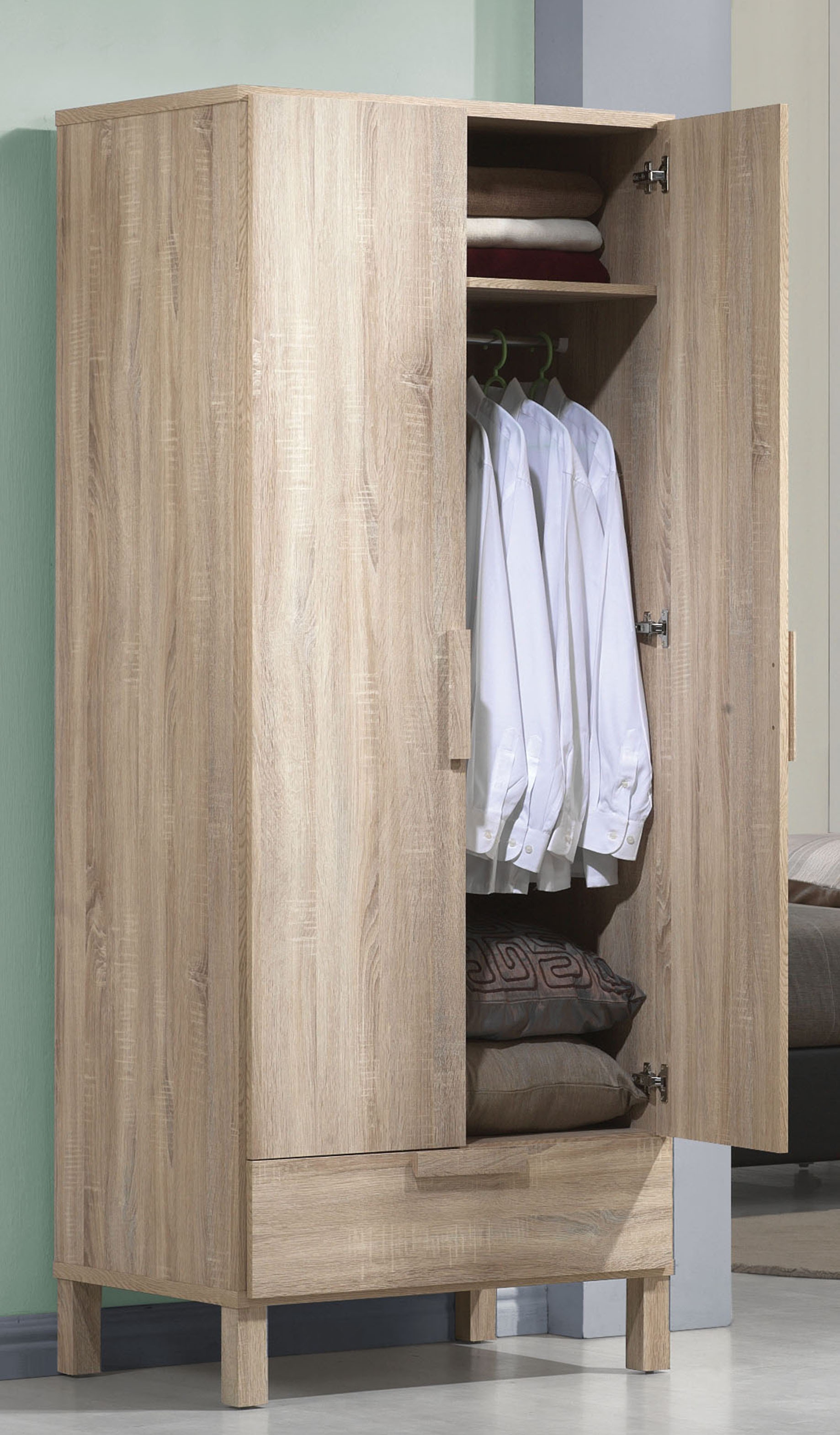 Acme Furniture Bedroom Odella Wardrobe With 1 Drawer 98090