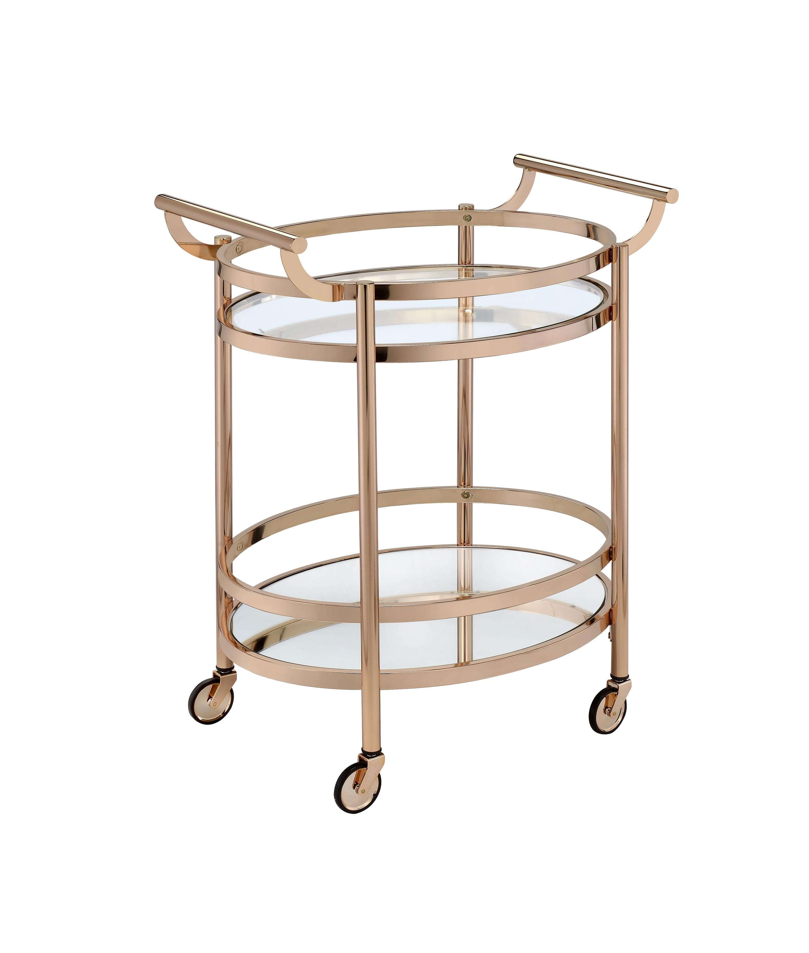 Acme Furniture Accessories Lakelyn Serving Cart 98192 The Furniture Mall Duluth And The