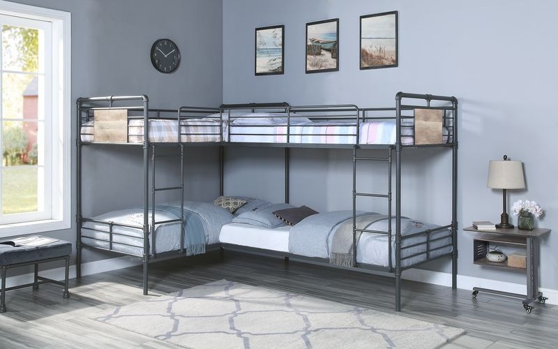  Cordelia Quadruple Twin Bunk Bed 