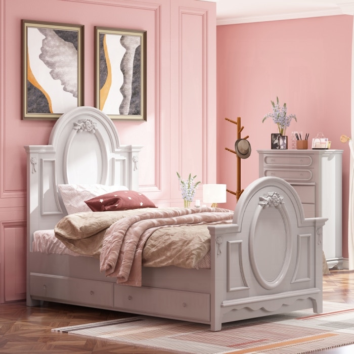  Flora Twin Bed 