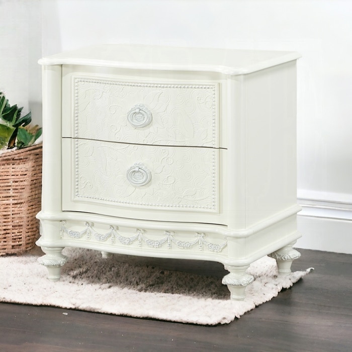  Dorothy Nightstand With 2 Drawers 