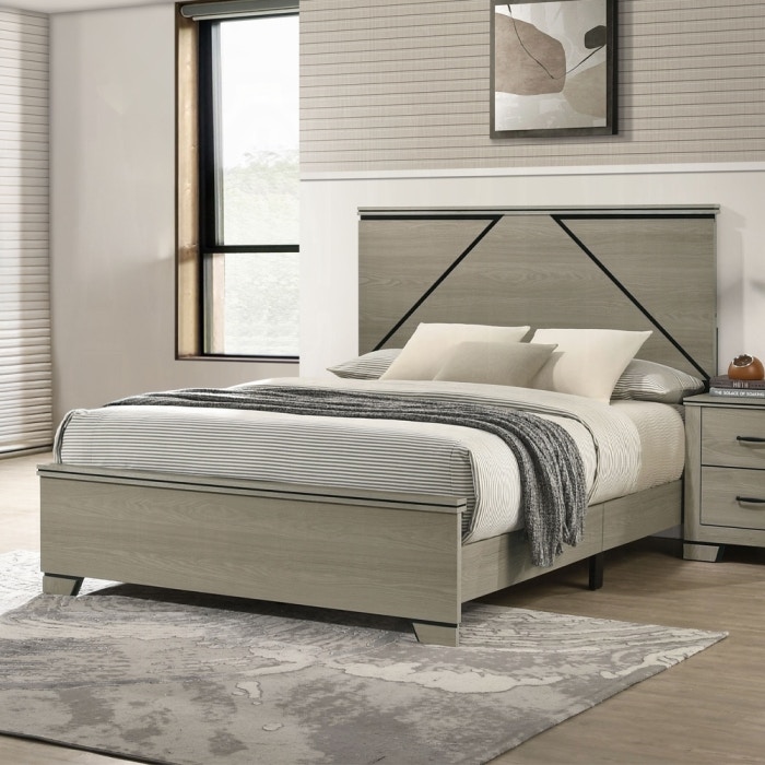  Joanna Queen Bed with LED 