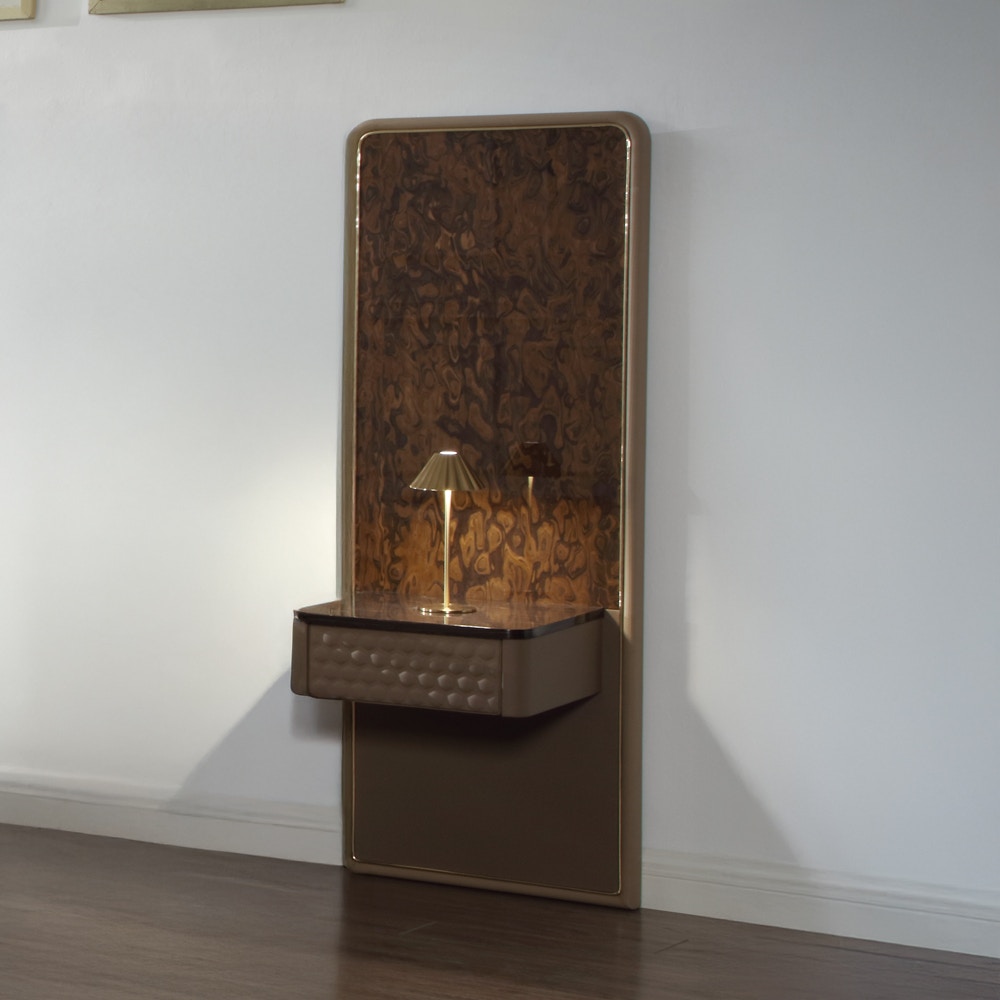  Marcelino Nightstand With Wall Pier (Eastern King) 