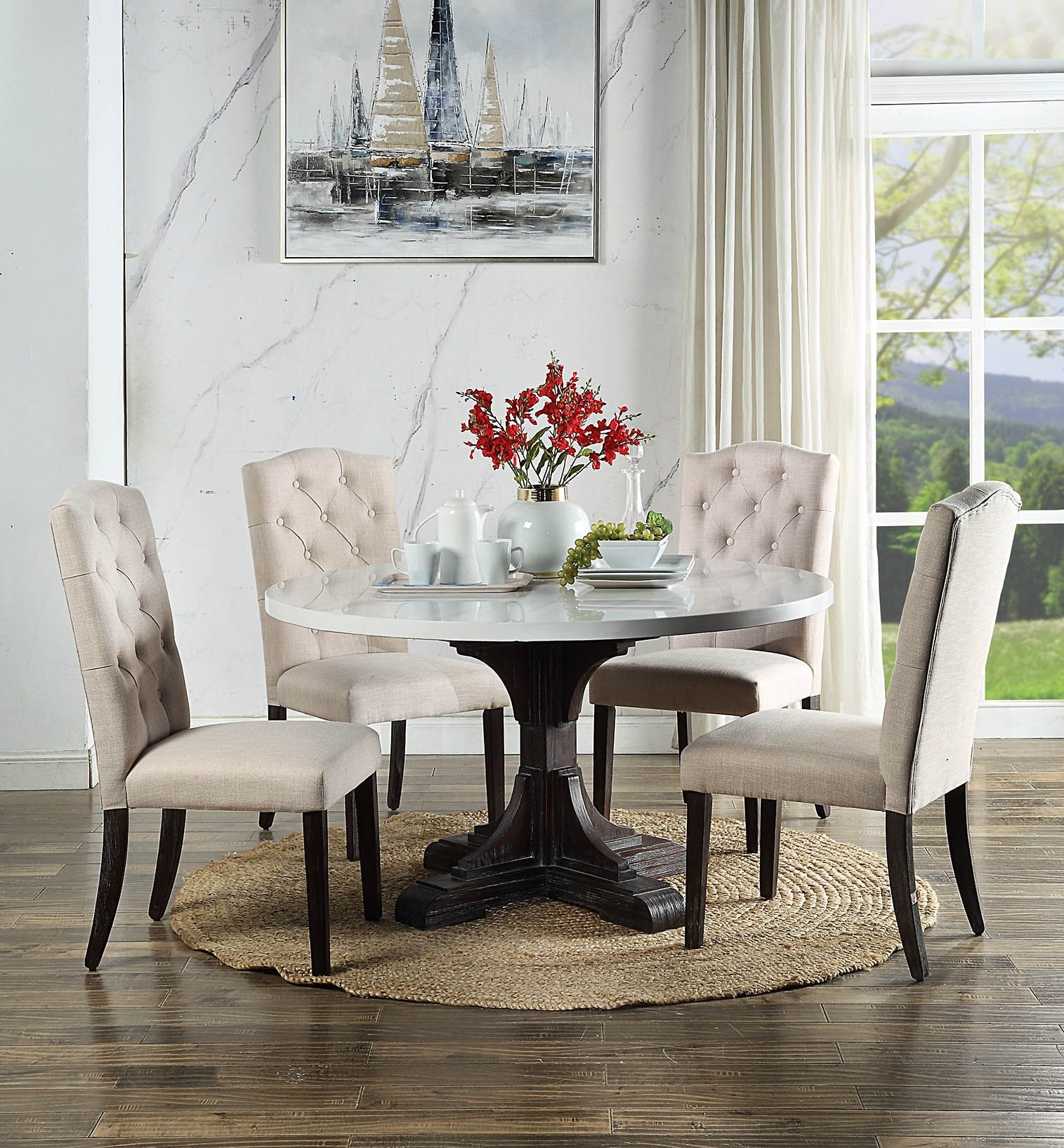 acme gerardo dining table