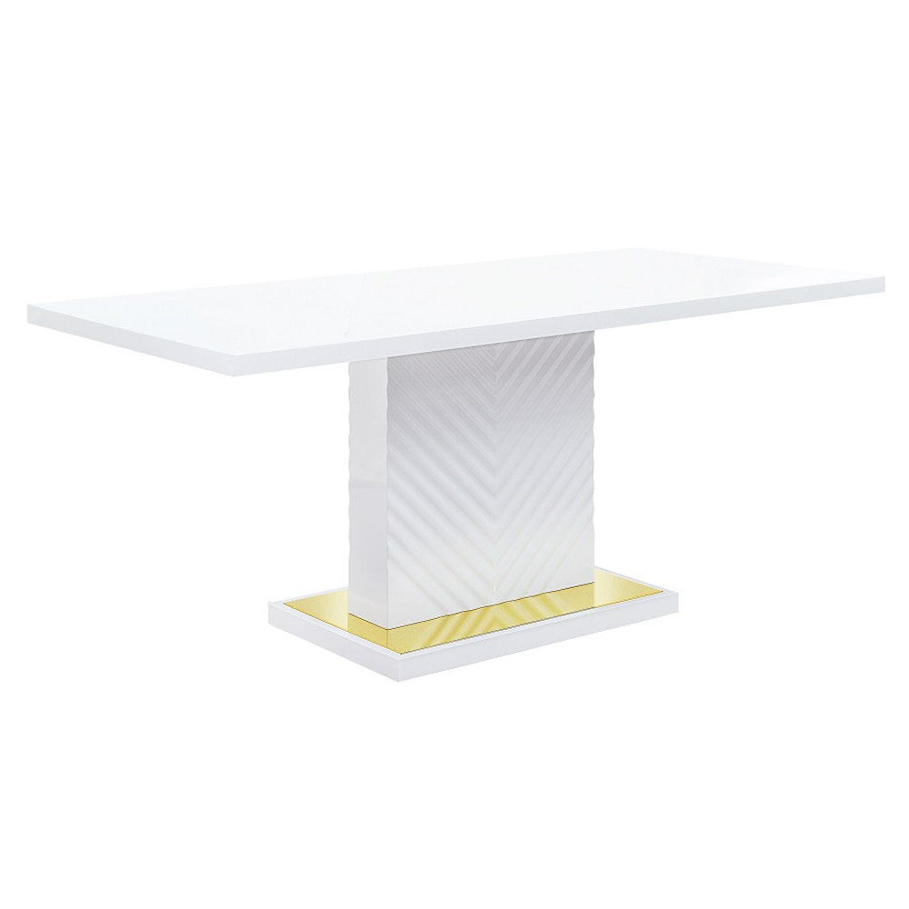  Gaines Dining Table With Pedestal Base 