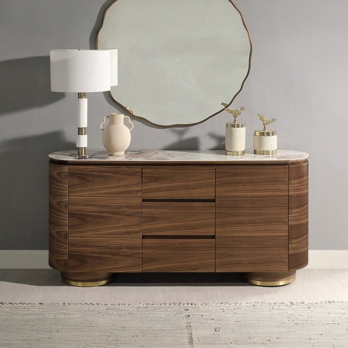 Willene Server With Ceramic Top 
