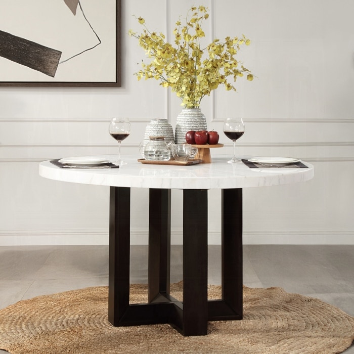  Edwyn Round Dining Table 