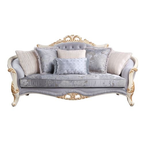  Galelvith Sofa With 6 Pillows 
