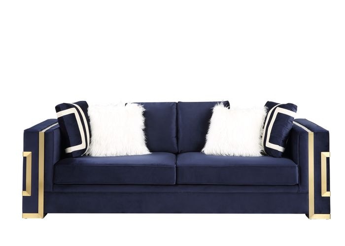  Virrux Sofa With 6 Pillows 