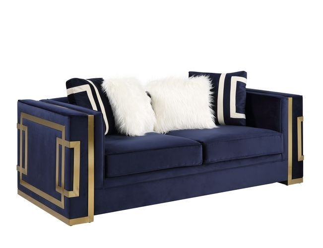  Virrux Loveseat With 4 Pillows 