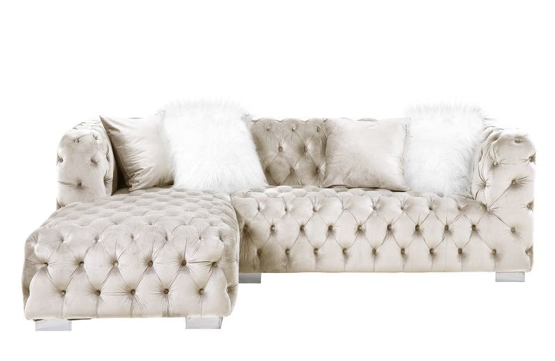 Acme Furniture Living Room Syxtyx Sectional Sofa LV00334