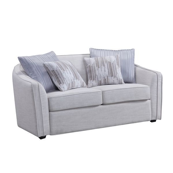  Mahler II Loveseat With 4 Pillows 