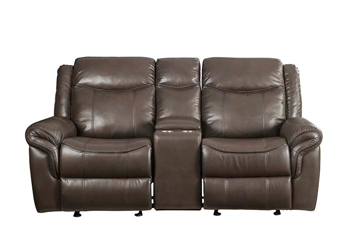  Lydia Motion Loveseat With USB and Console 