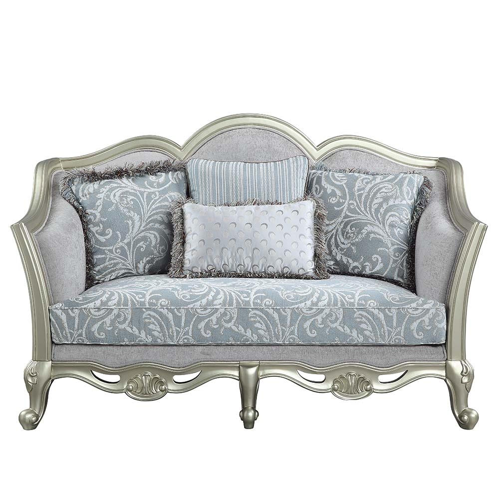  Qunsia Loveseat With 4 Pillows 