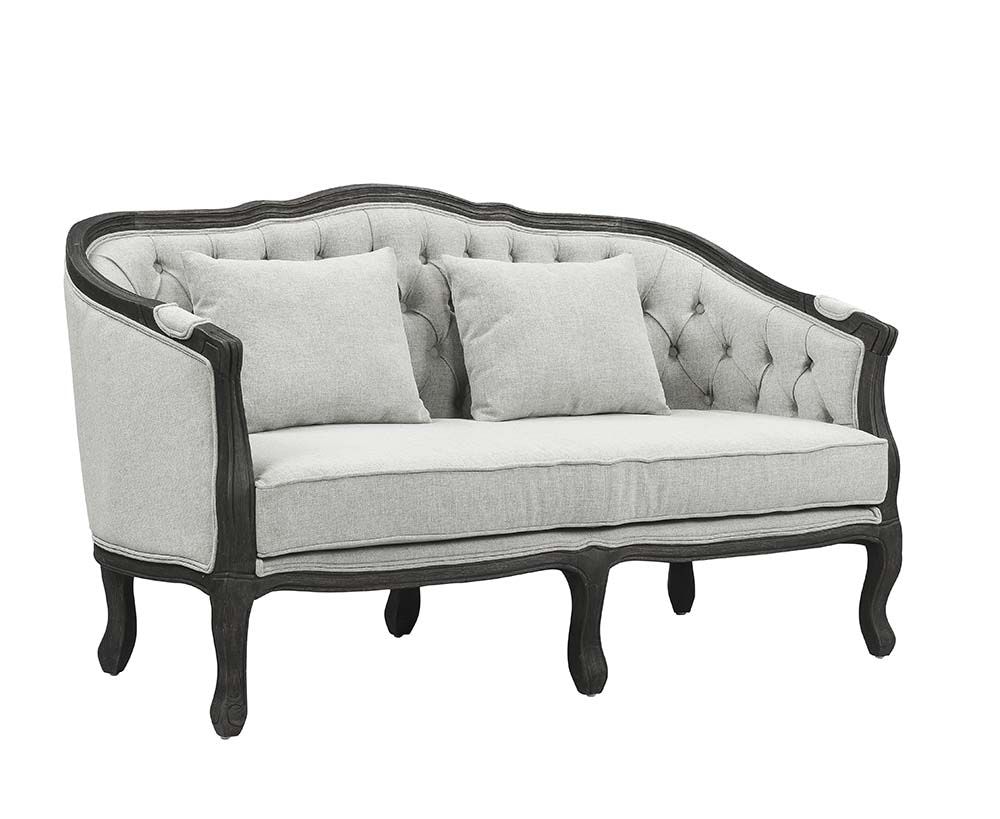  Samael Loveseat With 2 Pillows 