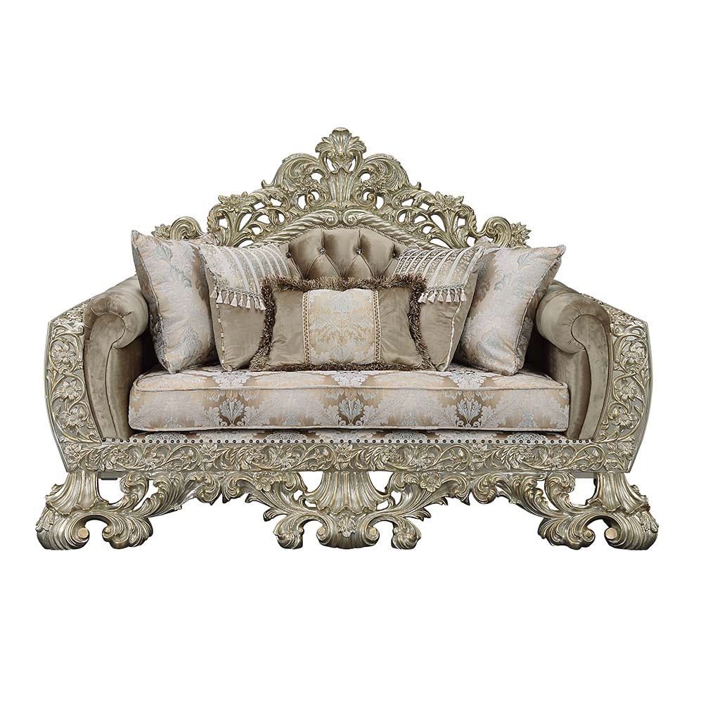  Sorina Loveseat With 5 Pillows 