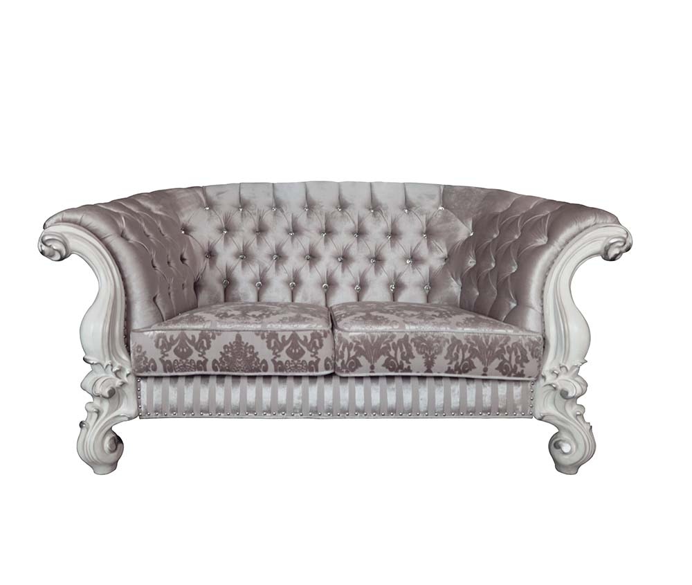  Versailles Loveseat With 5 Pillows 