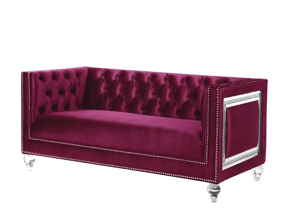  Heibero Loveseat With 2 Pillows (Same 56896) 