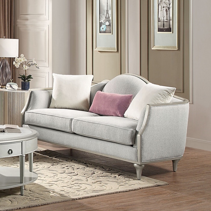  Kasa Loveseat With 3 Pillows 