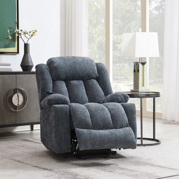  Omarion Power Recliner With Lift and Heating and Massage 